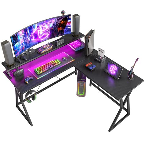 Buy Cubicubi Stack Gaming Desk 130 X 130 Cm With Led Strip And Double