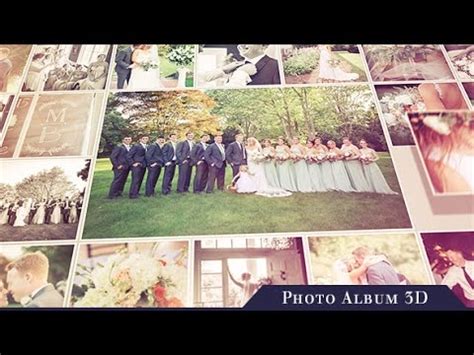Photo Album 3D | After Effects template - YouTube