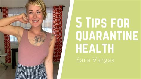5 Tips To Stay Healthy In Quarantine Youtube