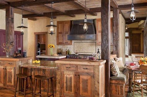 53 Sensationally Rustic Kitchens In Mountain Homes Mt Design Design
