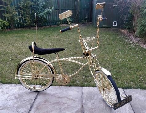 Twisted Gold Lowrider Usa Custom Chopper Beach Cruiser Bike Bicycle