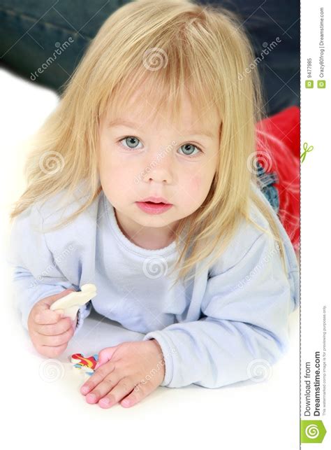 20% off with code fourthjuly21. Cute Toddler Girl Over White Royalty Free Stock Photo ...
