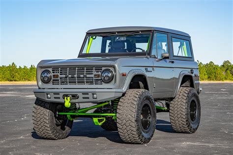 1975 Bronco With A Supercharged Coyote V8 Engine Swap Depot