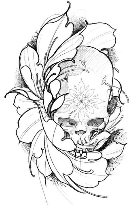 Sketches Of Tattoos For Your Вody Skull Tattoos Tattoos Skull