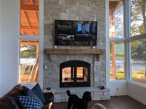 Mounting A Tv Above A Fireplace A Good Idea Acucraft Fireplaces
