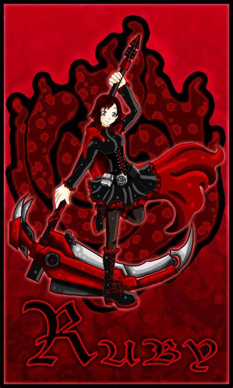 Rwby Red Ruby By Lrme87 On Deviantart