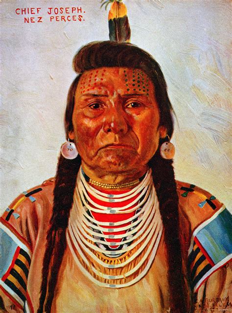 Chief Joseph Nez Percé Chief Photograph by Everett