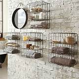 Vintage Style Bathroom Shelves Pictures