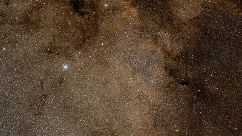 Galaxy Starry Sky Space Stars Universe Brown Black Background Night 4k