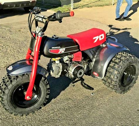 Custom Honda Atc70 Trike Motorcycle Motorcross Bike Electric