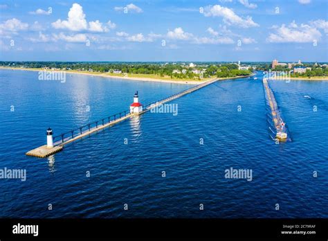 St Joseph North Pier Lights Hi Res Stock Photography And Images Alamy