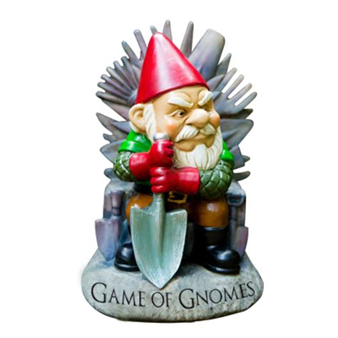 BigMouth Game Of Gnomes Garden Gnome William Valentine Collection