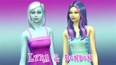 Lyra And Bonbon Cas My Little Pony Create A Sim The