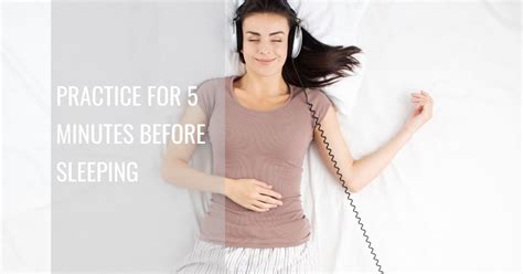 Practice For 5 Minutes Before Sleeping Zest Wellbeing Hub