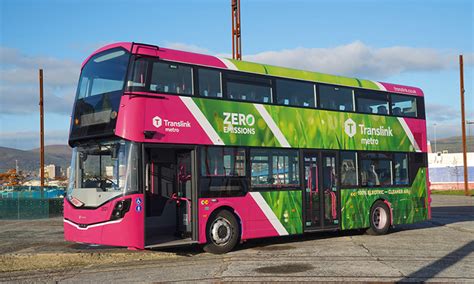 Translink Metro Buses Achieve 15 Million Emissions Free Miles In Belfast