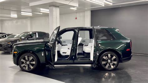 2022 Rolls Royce Culinan Dark Emerald Walkaround In 4k Youtube