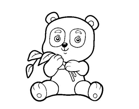 Dibujo Para Colorear Osos Panda Dibujos Para Imprimir Gratis Img