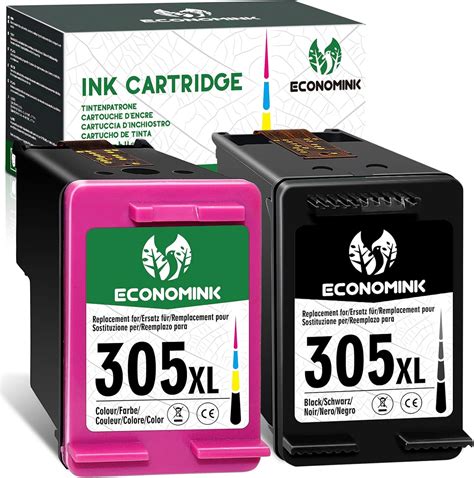 Economink 305 Ink Cartridges Printer Ink 305 Xl Compatible With Hp 305