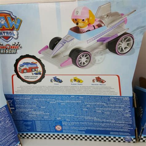 Paw Patrol Ready Race Rescue Deluxe Race Go Rubble Chase Skye Marshall