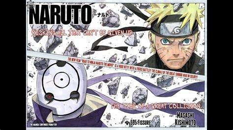 Naruto Manga Chapter 595 Late Review Youtube