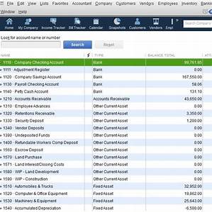 How To Set Up A Chart Of Accounts In Quickbooks Qbalance Com Chart