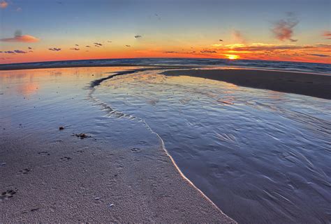 Staying at the drake was perfect to walk to lake michigan; Lake Michigan Sunset Photograph by Twenty Two North ...