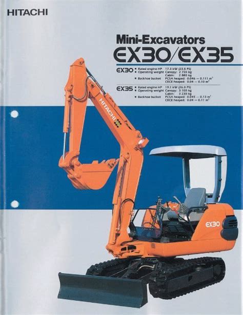 EXBO EX35 Hitachi Construction Machinery
