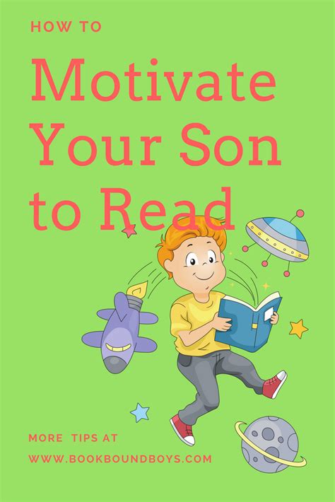 how to motivate your son to read book bound
