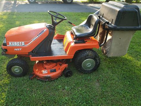 Old Kubota T1400h Riding Mower For Sale Ronmowers
