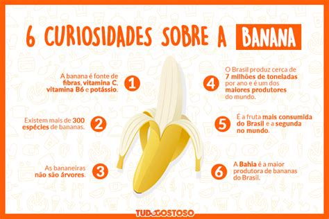 6 Curiosidades Sobre A Banana Confira No Tudogostoso