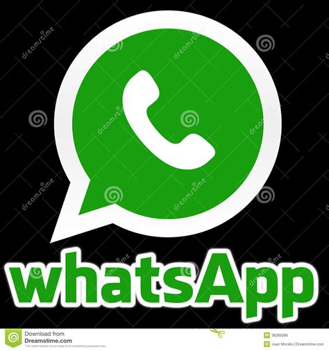Logo Whatsapp Fondo Negro Fondo Makers Ideas
