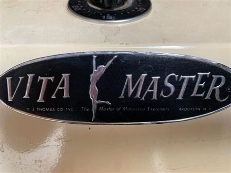 antique vintage vita master fatshaker massager belt machine pickup only ebay