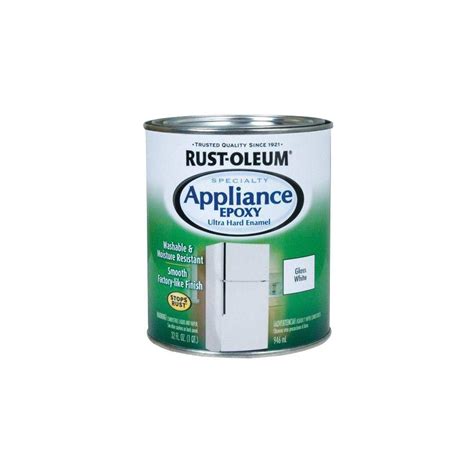 Check spelling or type a new query. Rust-Oleum Specialty 1 qt. Appliance Epoxy Gloss White ...