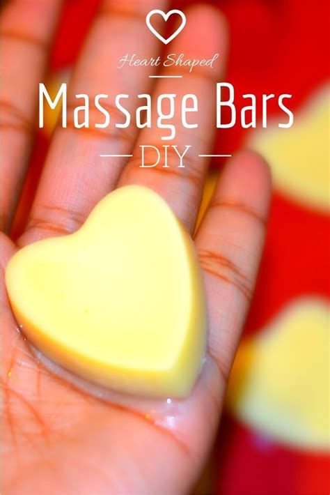 Diy Heart Shaped Massage Bars Making Your Own Lush Style Solid Lotion Bars From Scratch With