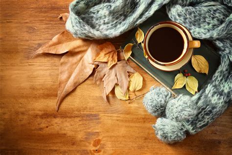 Autumn And Coffee Wallpapers Wallpaper Cave