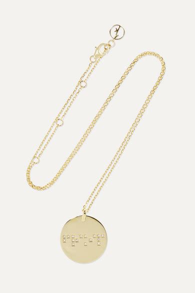 Anissa Kermiche Friendship 9 Karat Gold Diamond Necklace ShopStyle