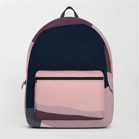 Buy Blush Purple And Blue Ii Backpack By Blerta Worldwide Shipping