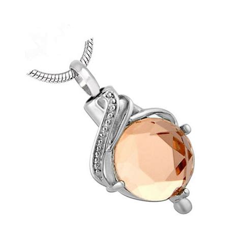 Pet cremation jewelry from jewelry by johan is available with a wide range of options for pet ashes and other inlays. Stainless Steel Topaz Cremation Pendant Urn Jewelry Holds ...