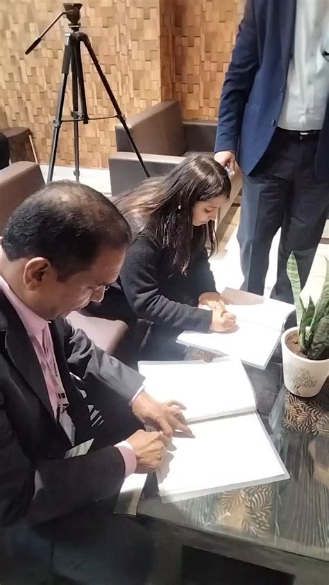 Memorandum Of Understanding Mou Signing Ceremony By Krishi Jagran