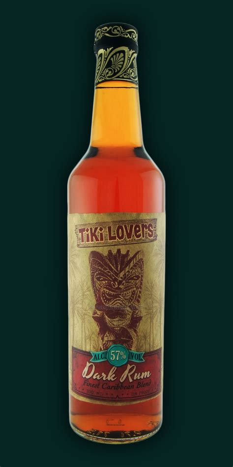 Tiki Lovers Dark Rum Jamaika Guyana Trinidad Barbados 57 1950
