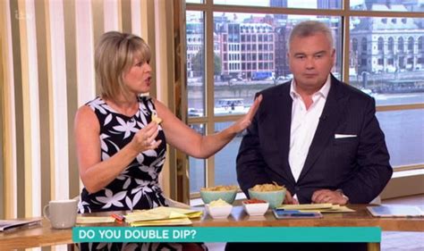 Eamonn Holmes Shocks Ruth Langsford With Talk Of Double Dipping Tv