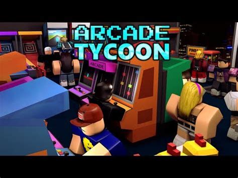 :d this was roblox's first arcade with real working arcade machines. Roblox Arcade Tycoon Part 1 Youtube