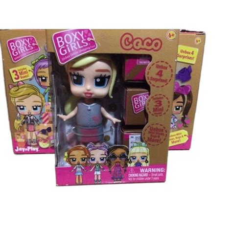 Cod3 Jay Play Boxy Girls Coco Doll With Surprise Accessories