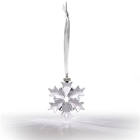 Annual Edition Ornament 2018 Swarovski 5301575 Snowflake Designs