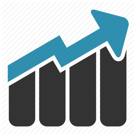Graph With Up Arrow Png Transparent Background Free Download 3462