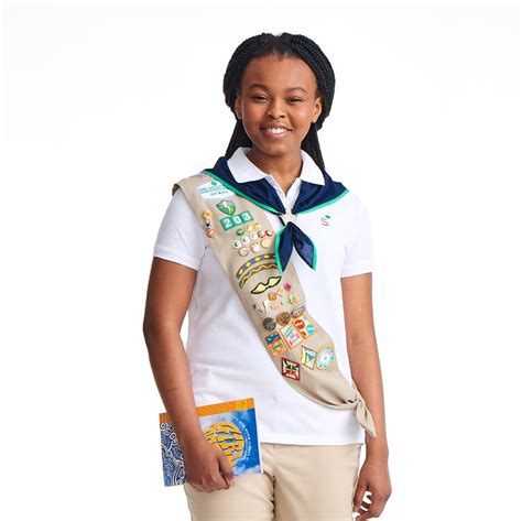 Official Girl Scouts Cadette Senior And Ambassador Sash Basics
