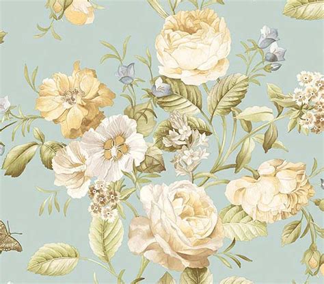 39 Victorian Cabbage Rose Wallpapers Wallpapersafari