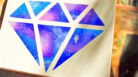 You Dont Need Any Artistic Skill To Paint This Galaxy Diamond Diy Ways