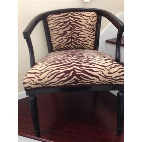 The mainstays marlee printed bucket chair is classic yet contemporary, designed with style in mind. Animal Print Accent Chair | Chairish