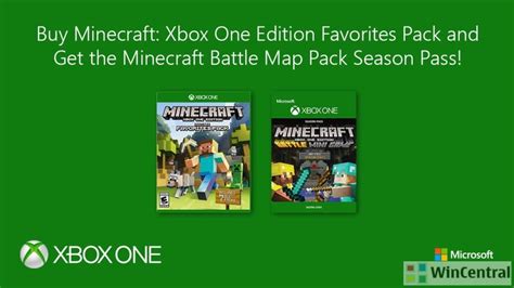Buy Minecraft Xbox One Edition Favorites Pack For 2999 And Get Battle